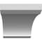Ekena Millwork 4-in. W x 30-in. D x 38-in. H Legacy Architectural Grade PVC Knee Brace BRCP04X30X38LEC - alternate 6